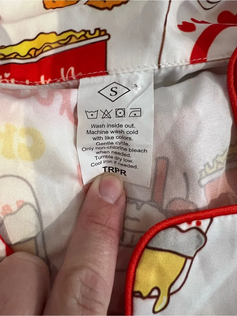 Chick-fil-A White & Red woman’s Pajama Set